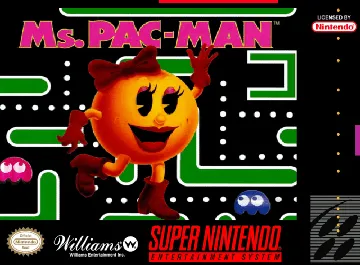 Ms. Pac-Man (USA) box cover front